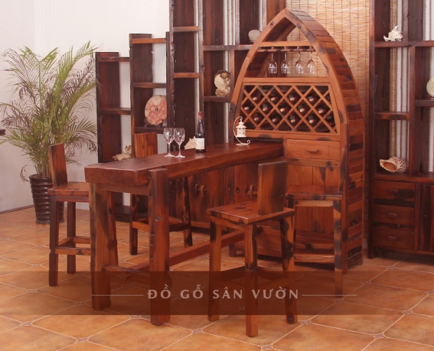 Quầy rượu 220 x 110 x 216